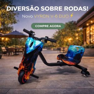 VYRON V-6 Duo Carrinho de Drift Infantil
