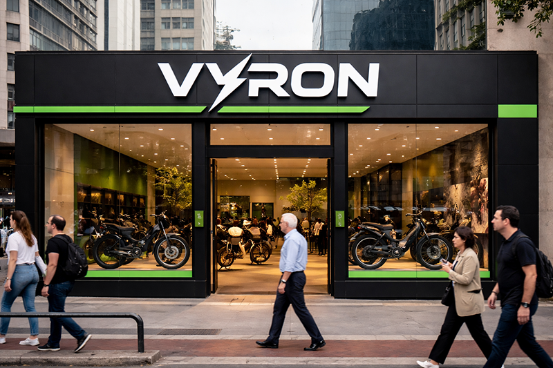 Loja VYRON São Paulo — Bicicletas Elétricas